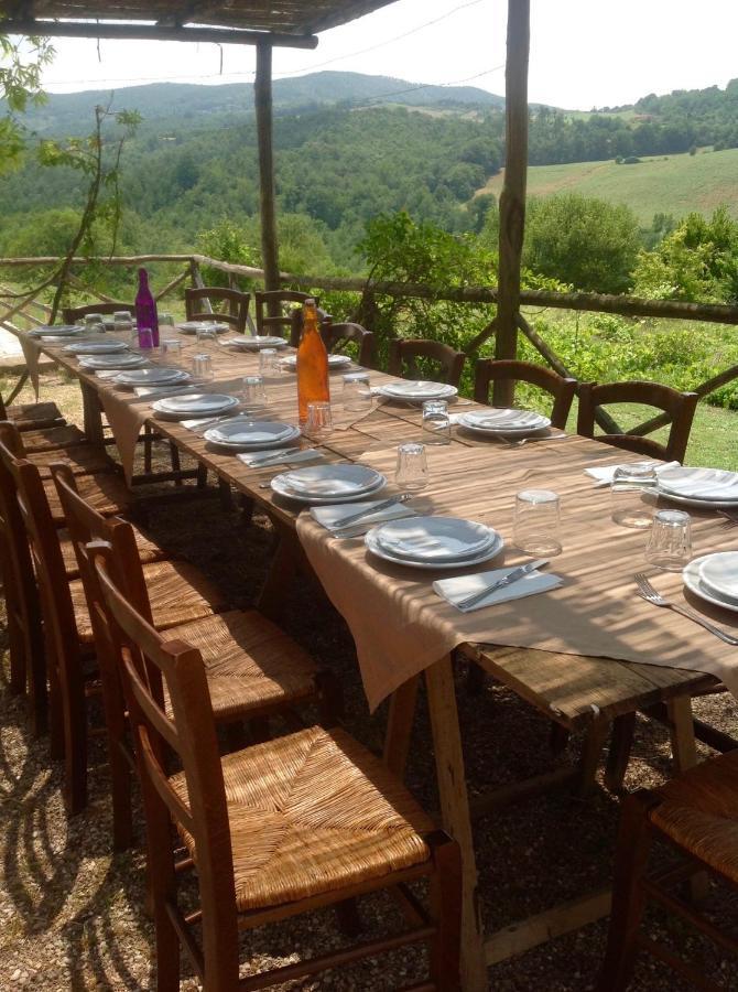 Villa Campo Al Vento - Country Farm Monte Castello di Vibio Exterior foto
